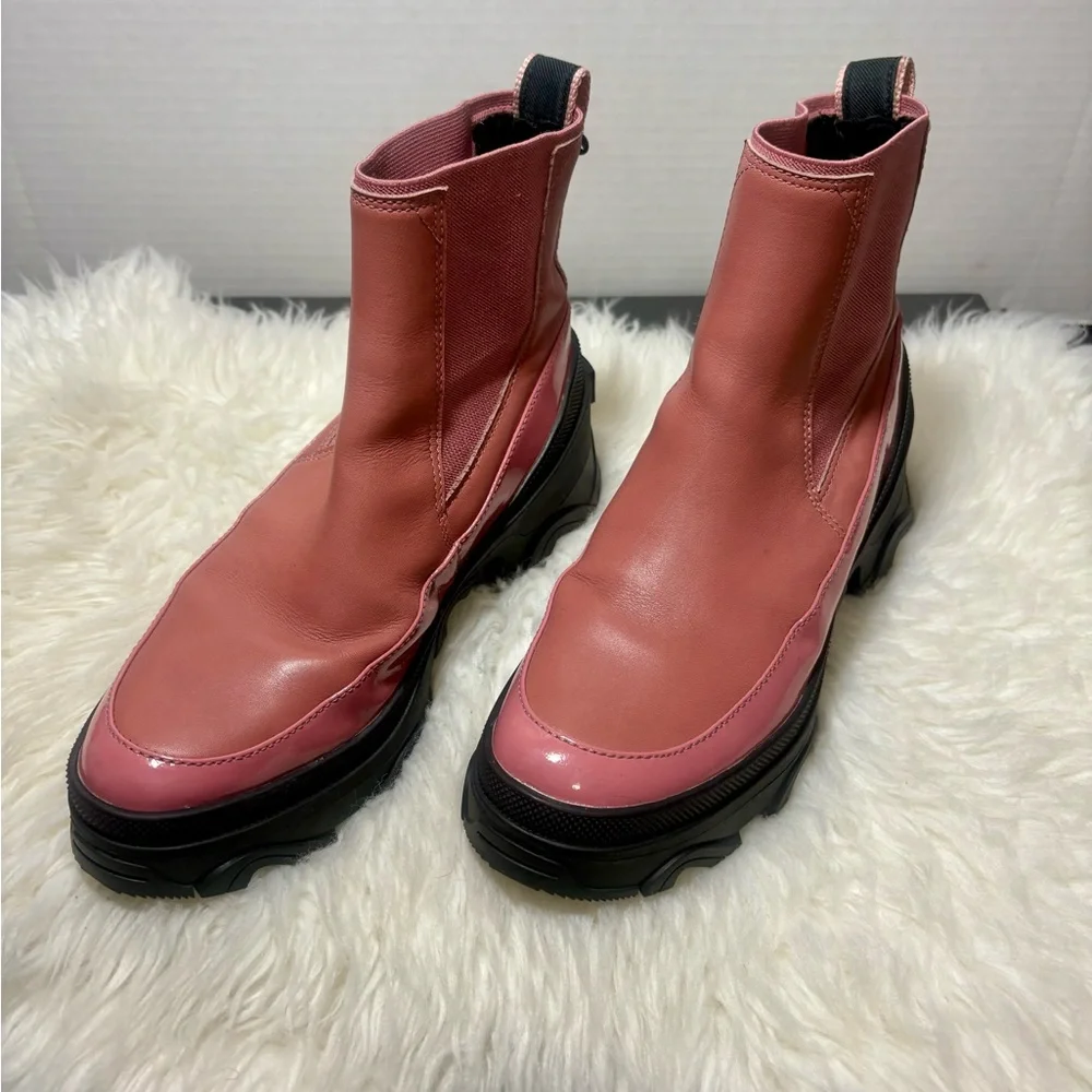 SOREL Brex Pink Chelsea Lux Boots - Picture 4 of 8
